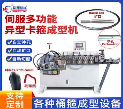 b4-11-8 /擴張口切R角異型卡箍成型機BDG1.5*21.5SCKD
